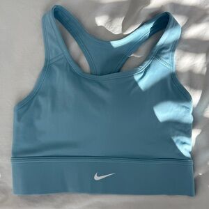 Nike Women's Dri Fit Swoosh Padded Longline Sports Bra Medium